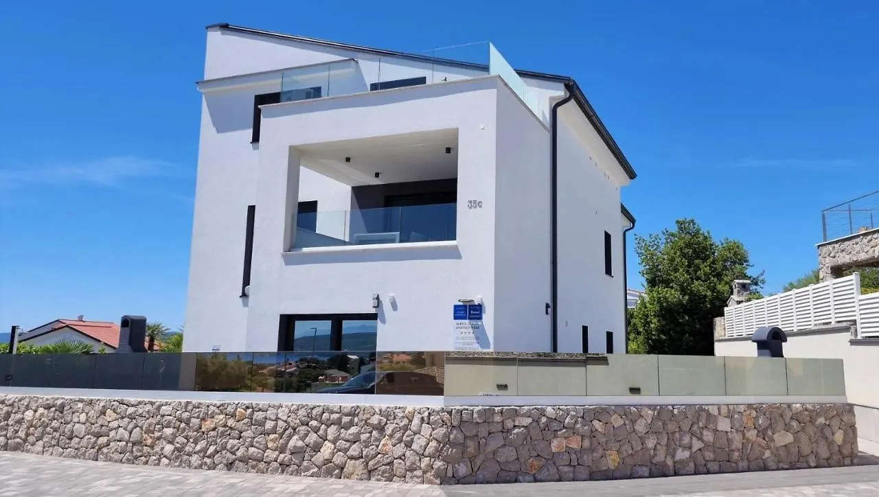 Bartol Luxury Apartments Krk Croatia, With Own Hot Tub - Whirlpool Krk Town