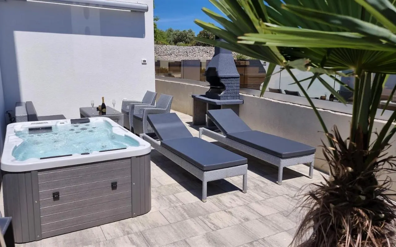 Bartol Luxury Apartments Krk Croatia, With Own Hot Tub - Whirlpool Krk Town